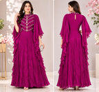 Chunon silk heavy hand work