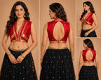 Gajji silk designer blouse choli