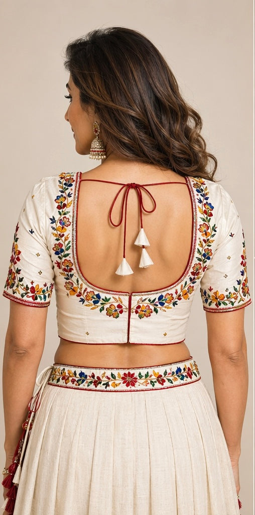 Roman slik blouses