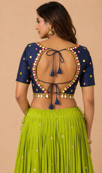 real mirror and handwork