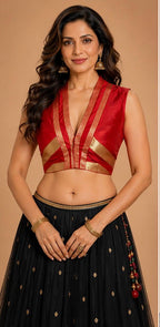 Gajji silk designer blouse choli