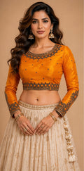 Raw silk blouses