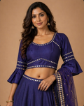 Cotton satin choli