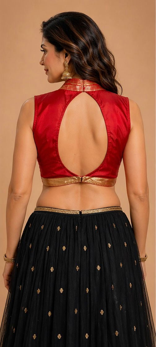Gajji silk designer blouse choli